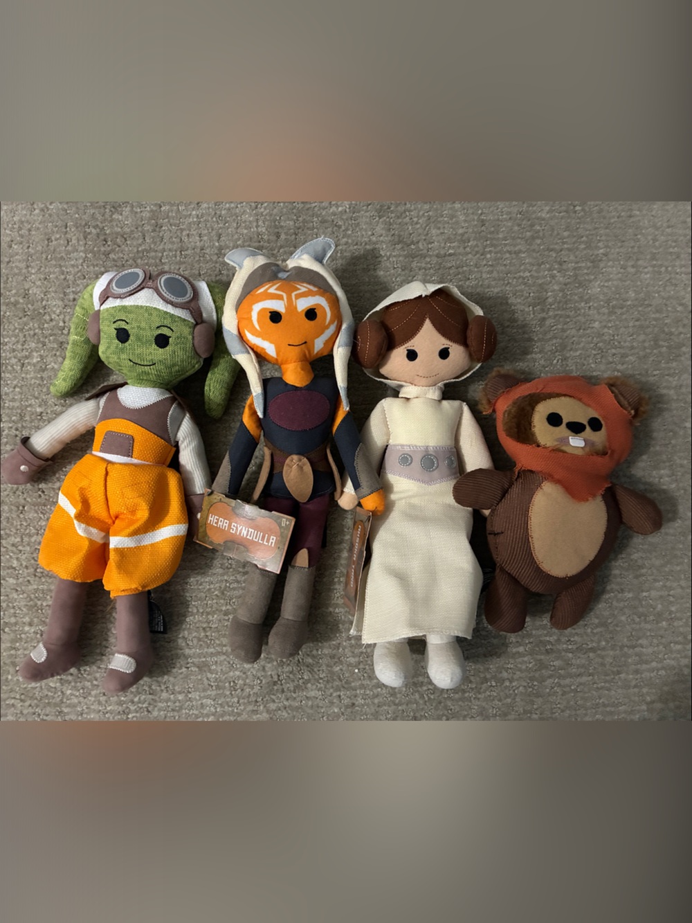 Disney Galaxy’s Edge only Star Wars Plush Character Quartet